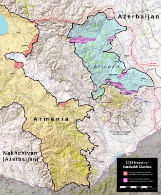 2023 Azerbaijani offensive in Nagorno-Karabakh